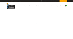 Desktop Screenshot of lecfomasque.com